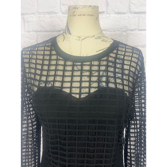 K. Jordan Black Fitted Cocktail Dress - Size Small - Picture 2 of 9